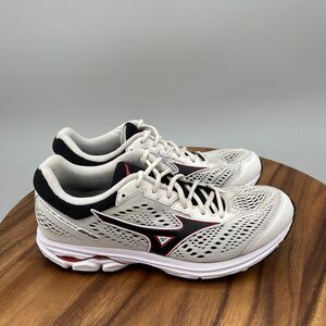 Mizuno Wave Rider 22 Shoes Mens Size 7.5 White Running Comfort Walking Sneakers